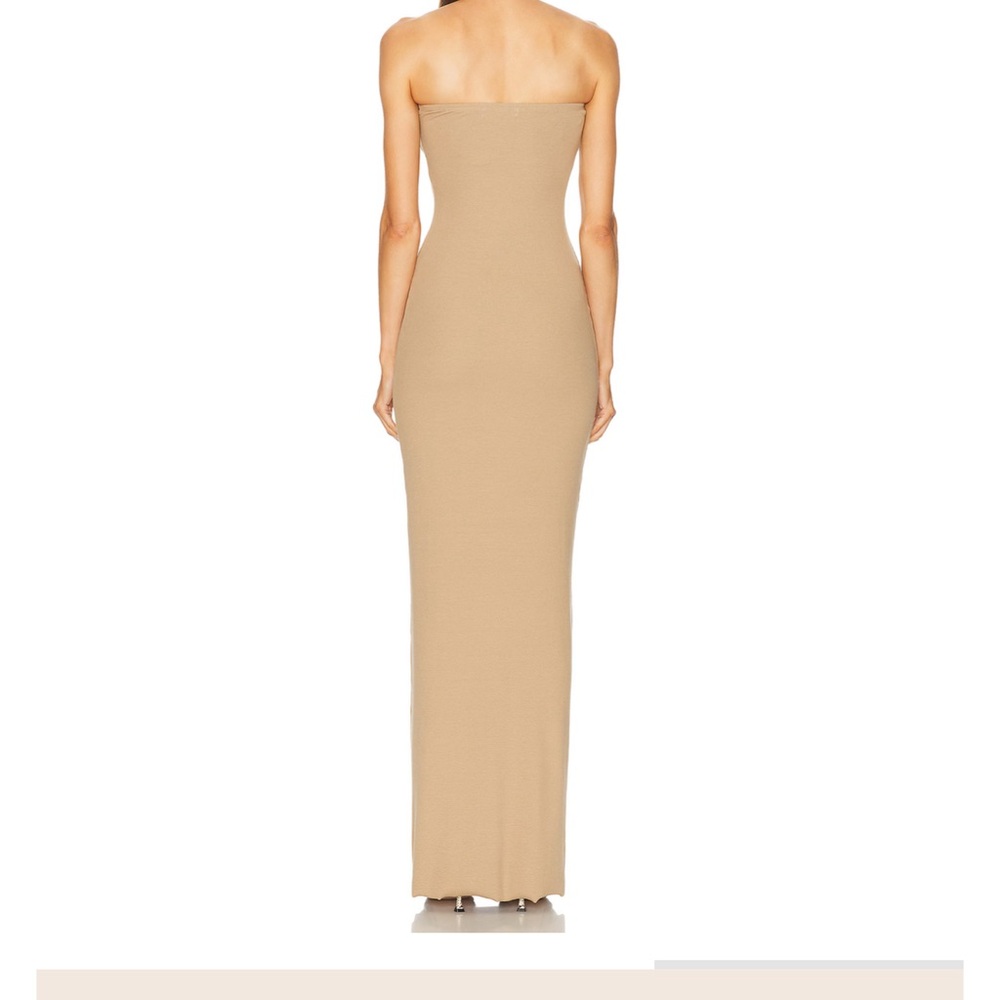 Eterne Taupe Maxi Dress NWT - Picture 2 of 6